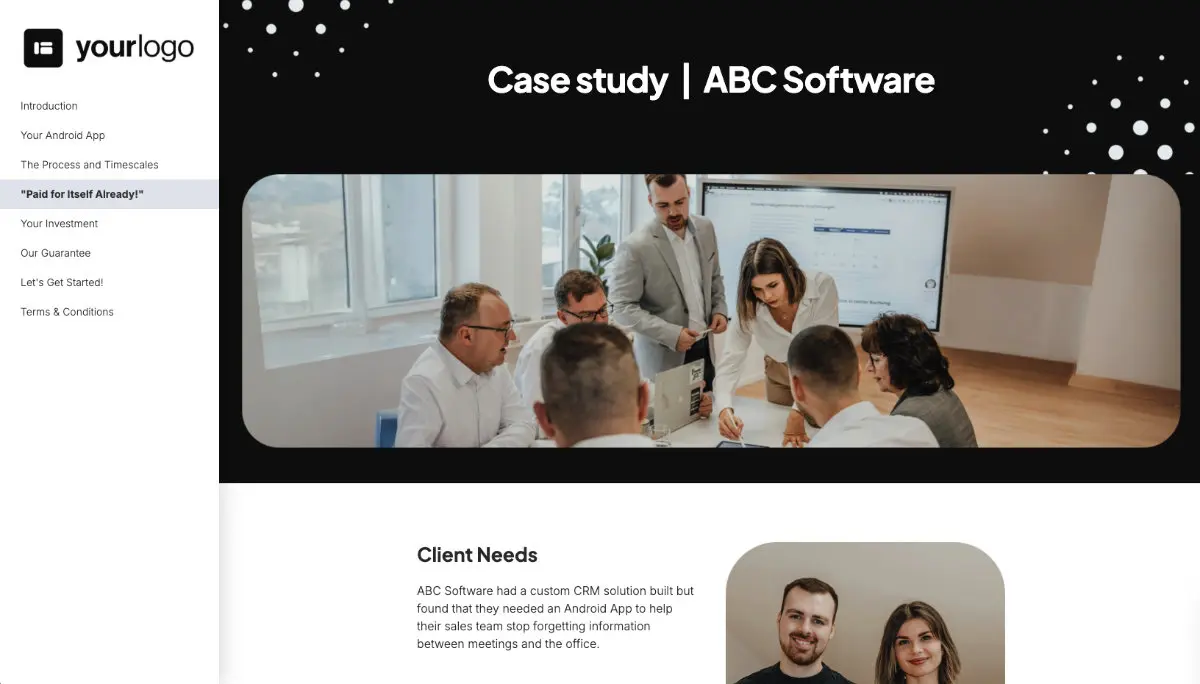 Android Mobile App Development Quote Template Slide 5