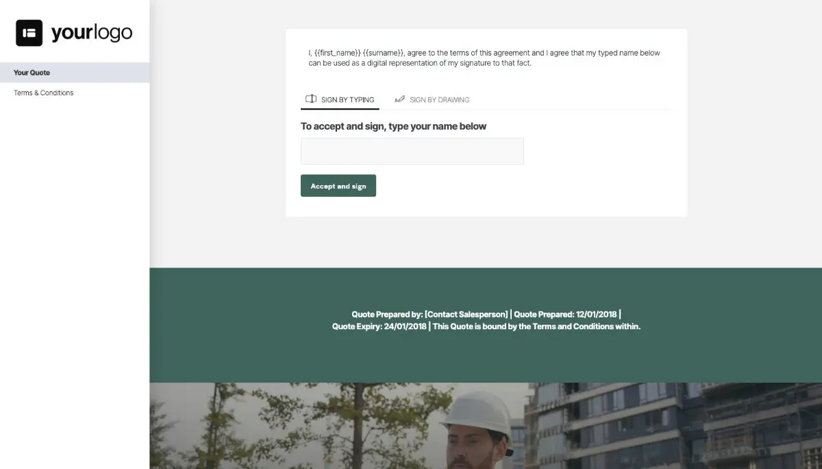 Subcontractor Quote Template Slide 4