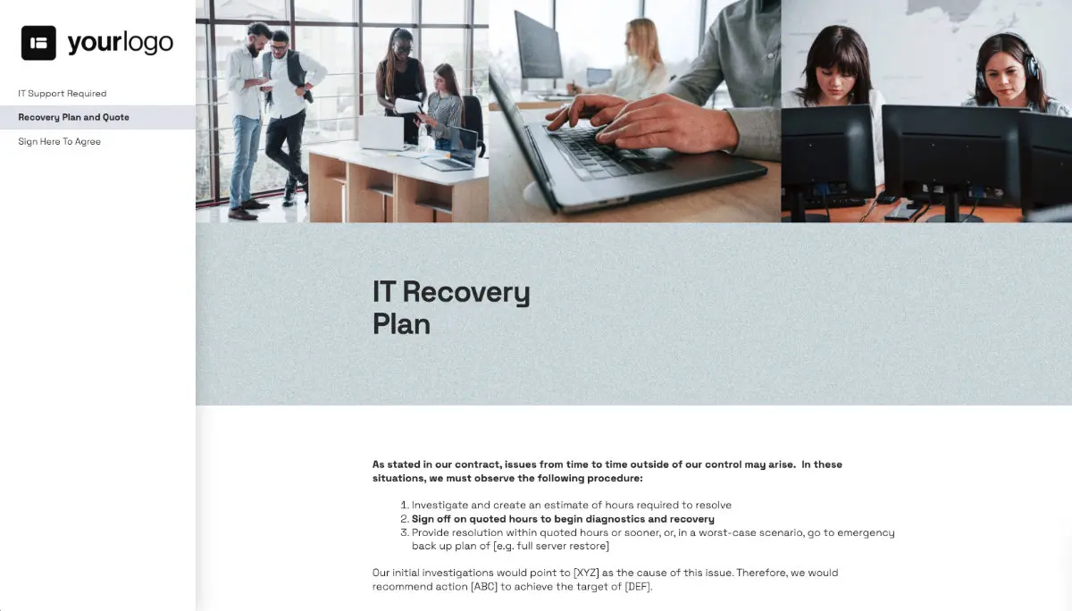 IT Project Plan Approval - Presentation of Your Plan