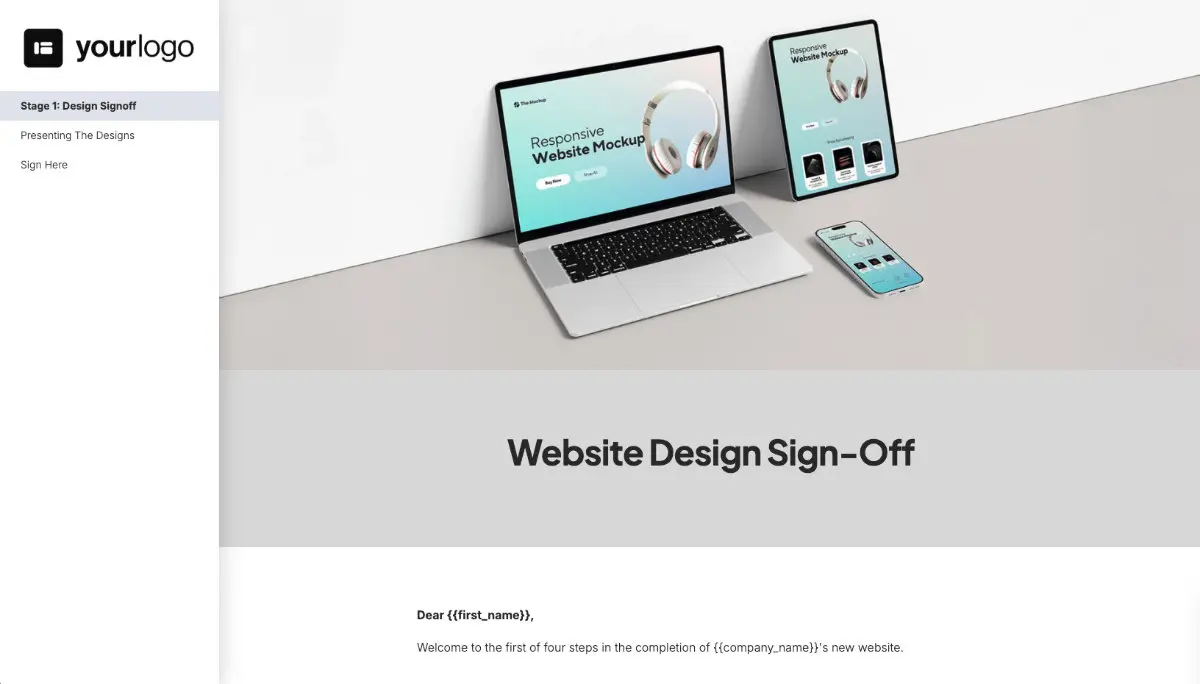 Web Design Signoff - Explaining How it Works