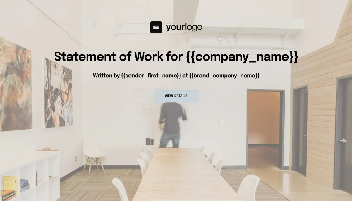 General Statement of Work Template