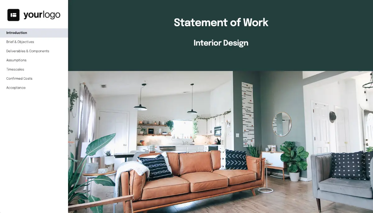Interior Design Concept Statement Slide 2
