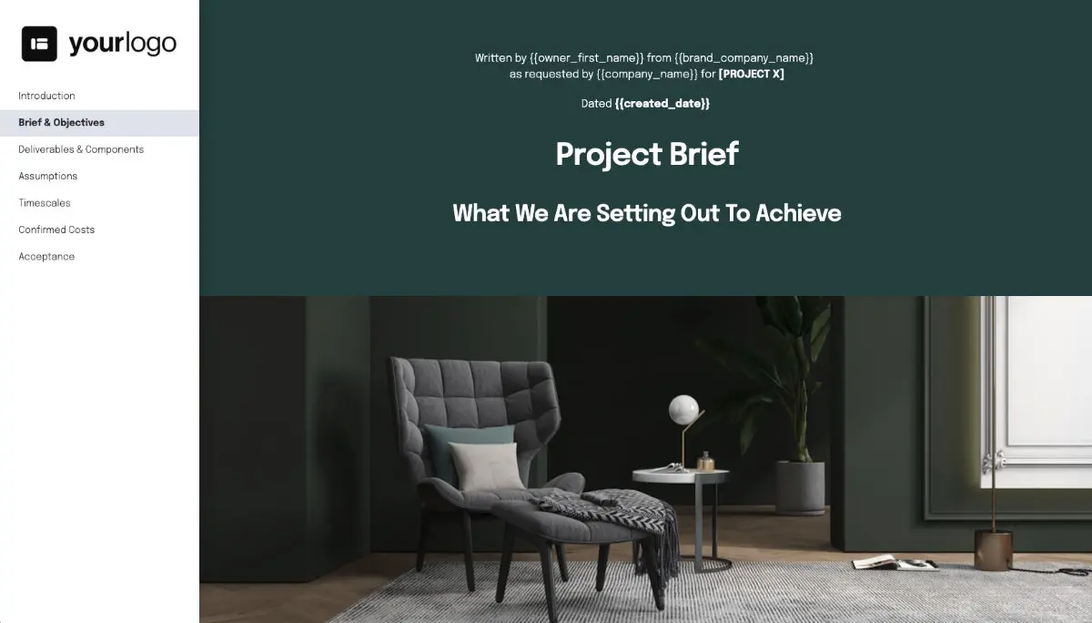 Interior Design Concept Statement - Goals and Objectives