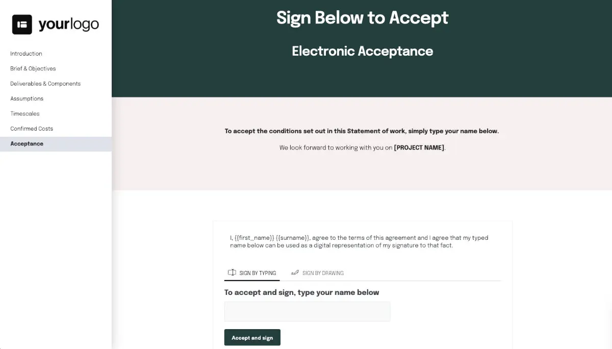 Interior Design Concept Statement - Get it Approved with a Digital Signature