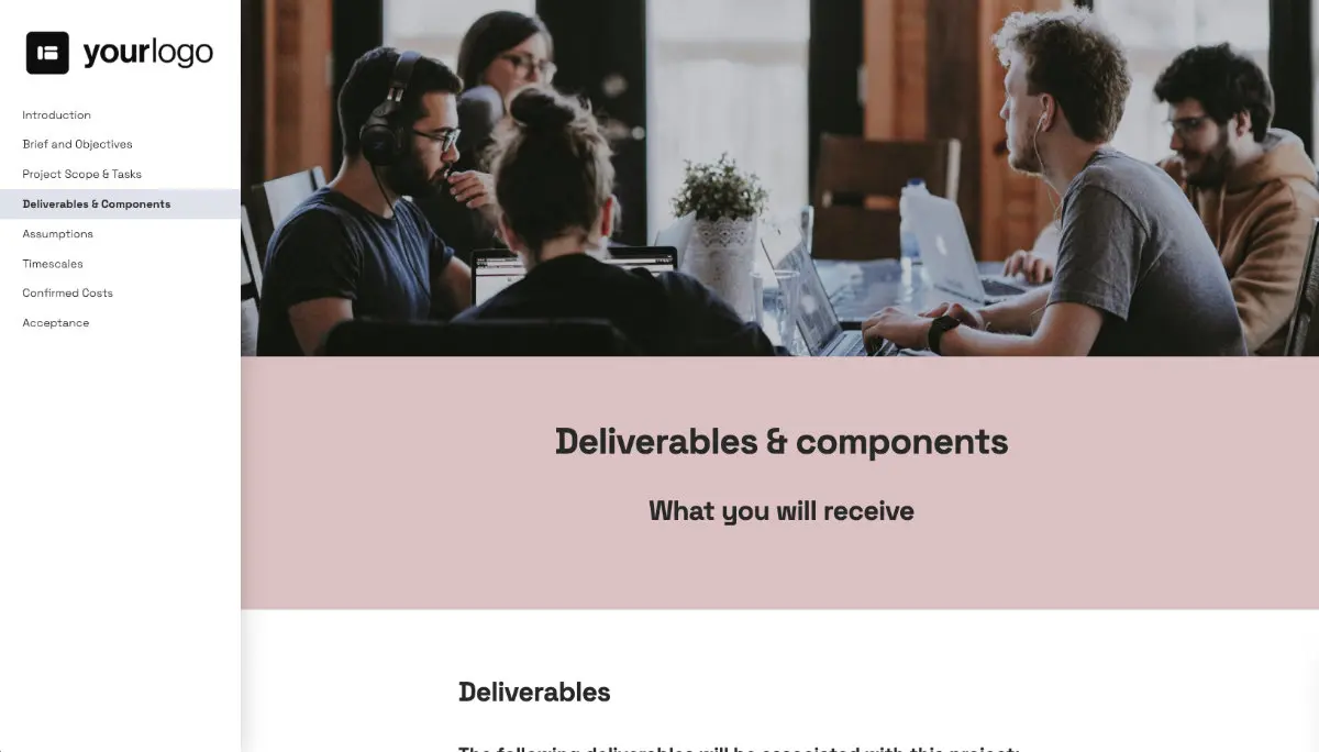 IT System Install - Deliverables